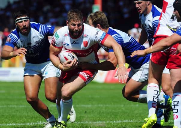 Nick Scruton: Hull KR player believes victory over Leigh next weekend is vital in promotion race.