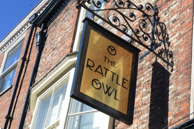 The Rattle Owl, on Micklegate in York.
