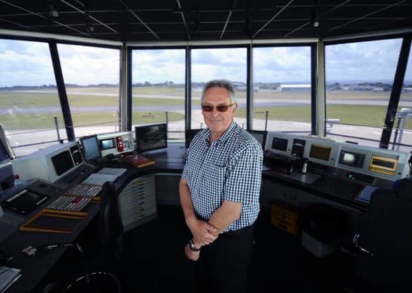 Leeds Bradford International Airport feature. Pictured Alan Siddoway head of air traffic services.
28th July 2017.
Picture Jonathan Gawthorpe