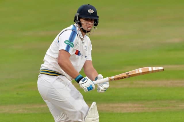 Alex Lees and the Yorkshire top order have struggled for consistency this summer (Picture: Bruce Rollinson)