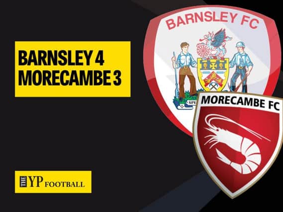 Barnsley scored a late winner to make it into the Carabao Cup second round