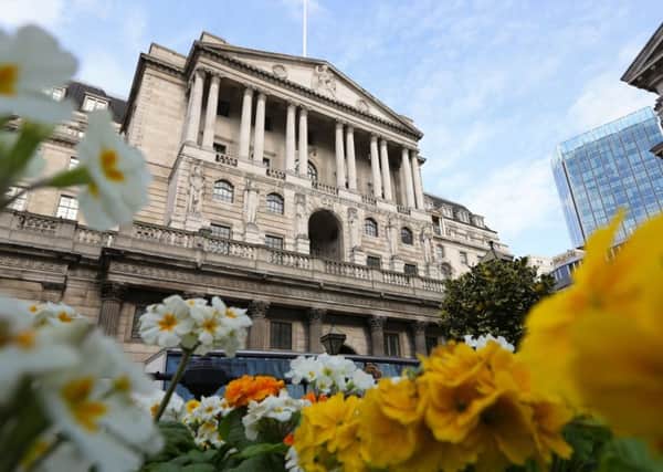 Bank of England in London. Pic: Gareth Fuller/PA Wire