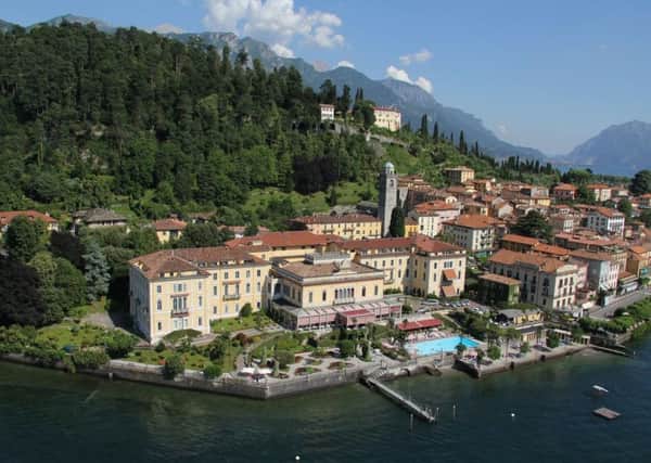 The Grand Hotel Villa Serbelloni on Lake Como.