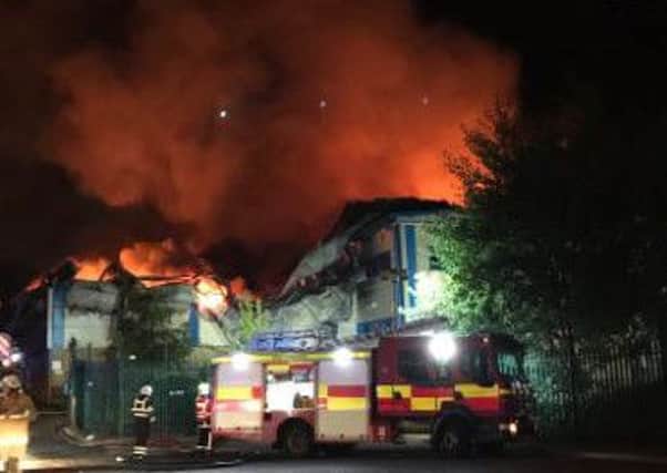 Firefighters from across West Yorkshire were called to deal with the fire in West Bowling.  Picture: West Yorkshire Fire/@WYFRS