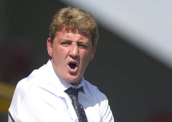 Steve Bruce pictured in his days as manager of Huddersfield Town.
