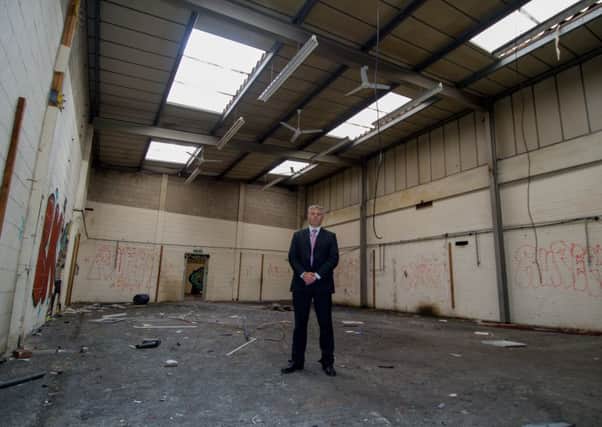 Det Insp Phil Jackson, who appealed for kids to stay awat from derelict buildings, at the site off Wyther Lane.