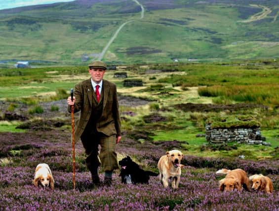 Ian Sleightholm, head gamekeeper on the Bolton Castle Estate in the Yorkshire Dales