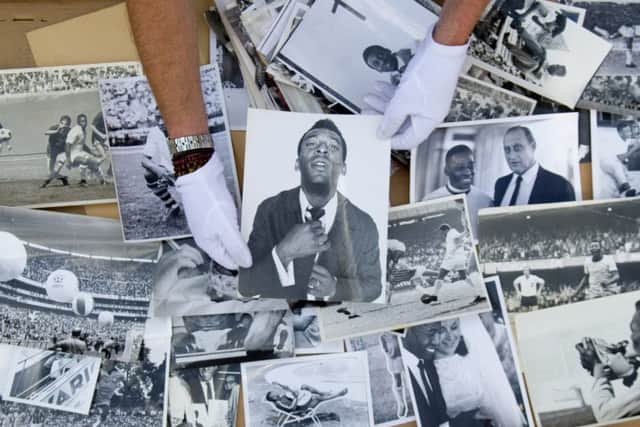 A collection of pictures of Brazilian footballer Pele.

Pictures: James Hardisty