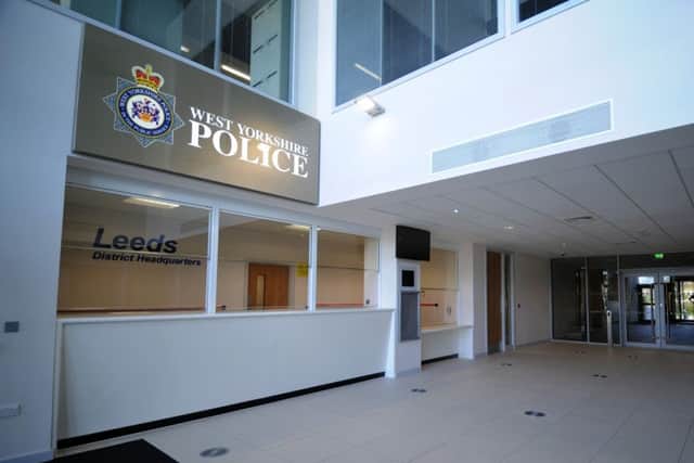West Yorkshire Police's Leeds District Headquarters on Elland Road, Leeds.
11th April 2014. JG100268a Picture : Jonathan Gawthorpe.