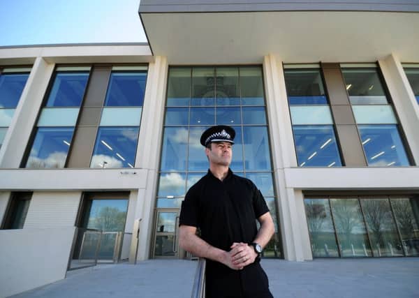 West Yorkshire Police's Leeds District Headquarters on Elland Road, Leeds. Pictured Divisional Commander Chief Supt Paul Money.
11th April 2014. JG100268d Picture : Jonathan Gawthorpe.
