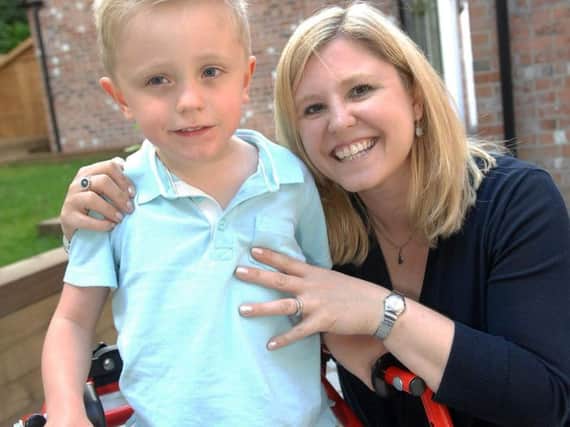 Parents Sasha and James Tilson from Green Hammerton have managed to secure more than 6,000