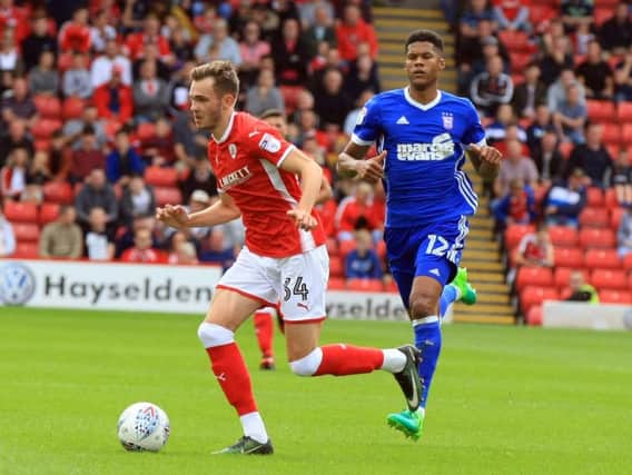 Ryan Hedges put Barnsley in front for the second time of the match early in the second half