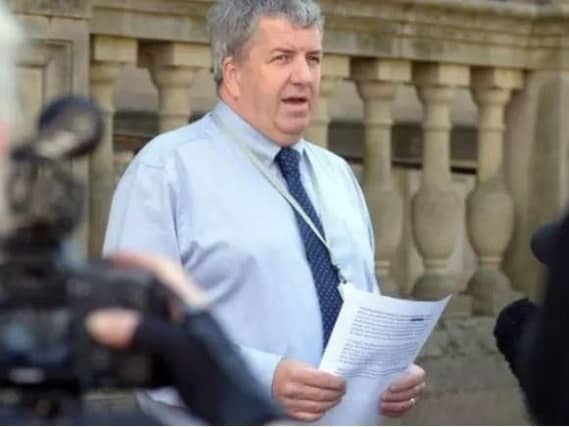 Bryan Lodge has claimed the council could be hit with a financial penalty running into millions of pounds if tree removal work is not completed this year.