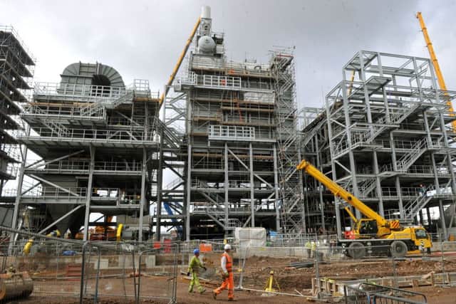 The Â£200m green energy plant being built for Energy Works Hull which will open next April.