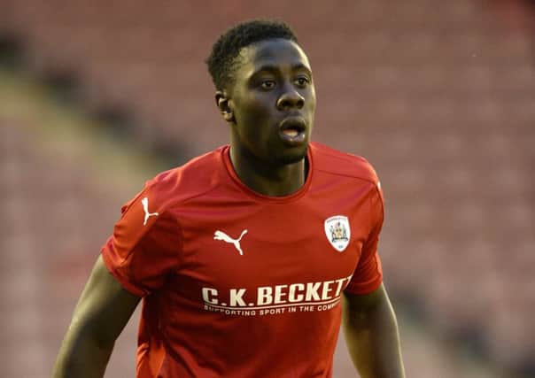 Barnsley's Andy Yiadom (Picture: Bruce Rollinson).