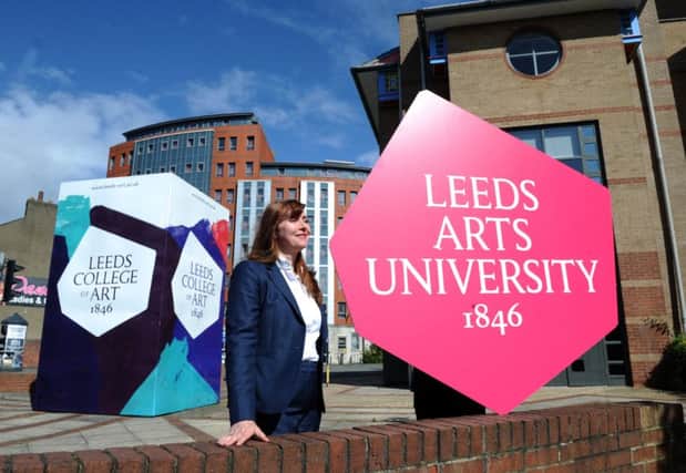 Leeds College of Art gets University status. Pictured Vice-Chancellor Prof Simone Wonnacott.
 Picture: Jonathan Gawthorpe