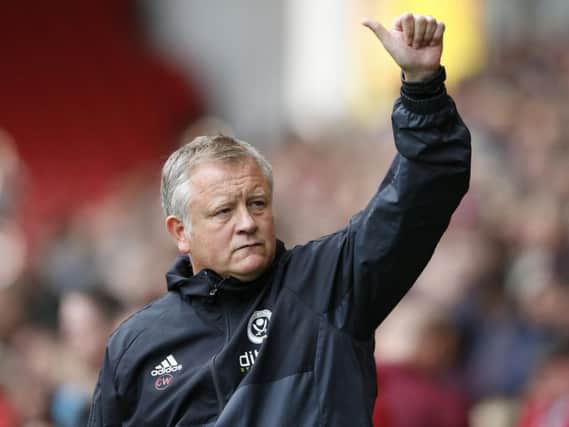 Sheffield United boss Chris Wilder (Photo: Sportimage)