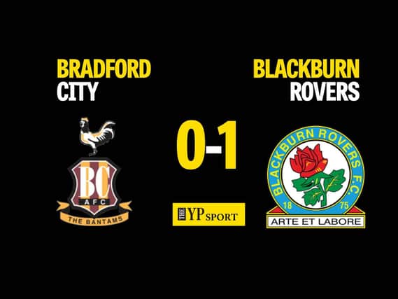 Bradford City 0-1 Blackburn Rovers