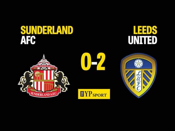 Sunderland 0-2 Leeds United