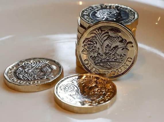 A joke about the new pound coin has been voted Britain's funniest gag.