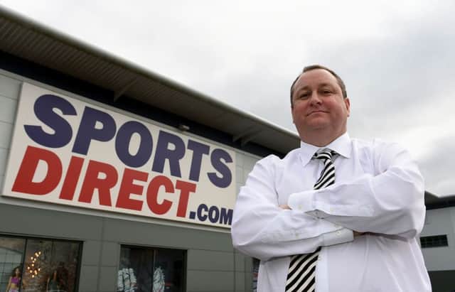File photo  of Sports Direct founder Mike Ashley, as the retailer again upped its stake in department store chain Debenhams. PRESS ASSOCIATION Photo. Issue date: Tuesday August 22, 2017. A stock exchange announcement on Tuesday showed that Sports Direct has raised its interest in Debenhams from 19% to 21%, the latest in a series of increases. Photo: Joe Giddens/PA Wire