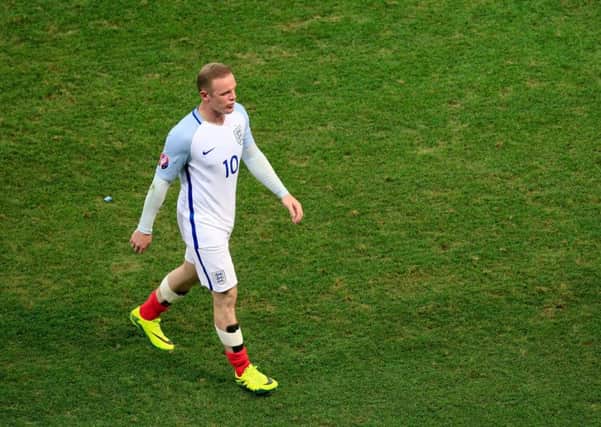 Wayne Rooney, England's all-time top scorer, has announced his immediate retirement from international football. Picture: Jonathan Brady/PA.