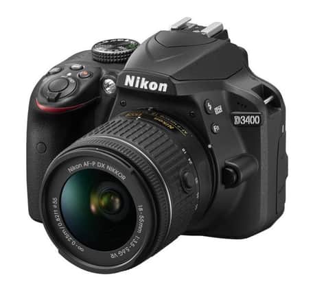 The Â£340 Nikon D3400 is an entry-level DSLR camera