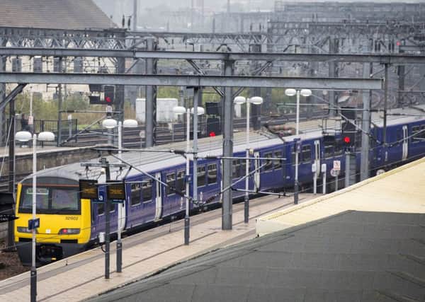 A train pulls into Leeds - should there be improved links across the Pennines?