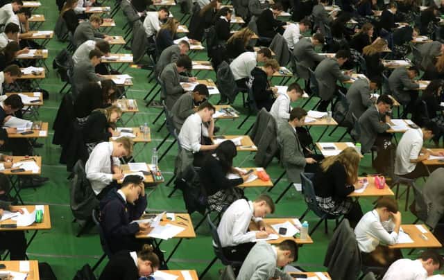 New GCSE grades will be awarded for the first time today, with just a small proportion of entries expected to score the highest result. PA Wire