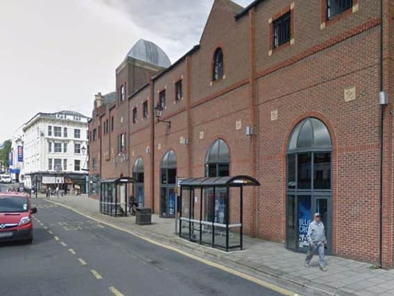 The sexual assault happened outside the Brunswick Centre in Scarborough. Picture: Google