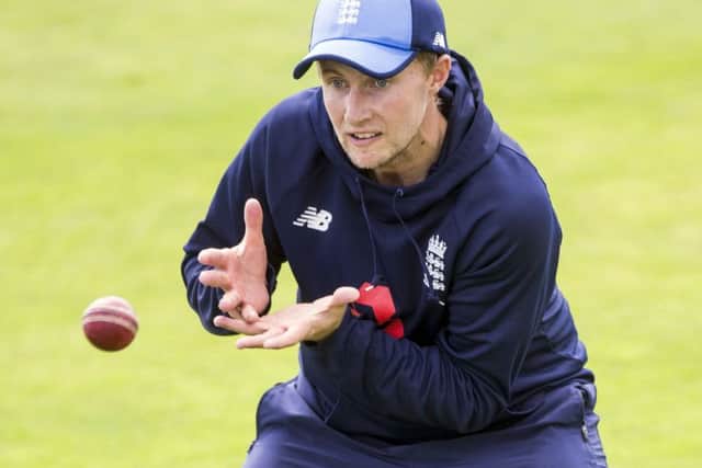 Joe Root during the nets session at Headingley this week.