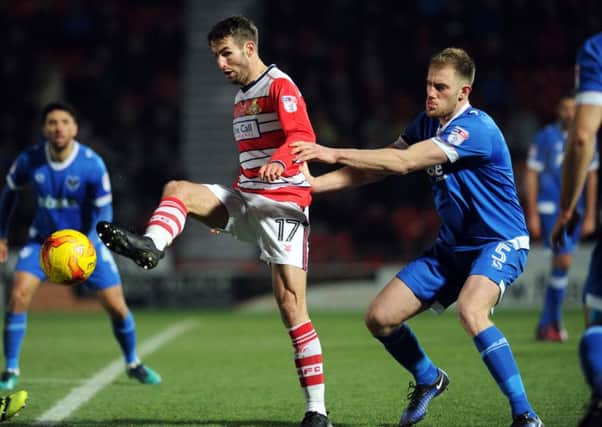 Doncaster Rovers' Matty Blair.
 Picture: Jonathan Gawthorpe