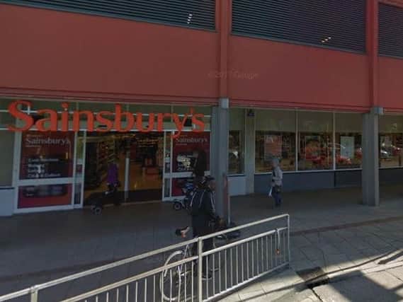 A 40-year-old man was stabbed outside Sainsbury's at the Arndale Centre in Headingley.