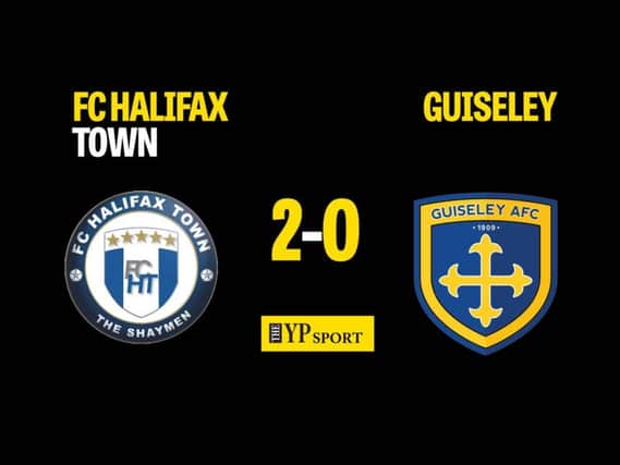 FC Halifax Town 2-0 Guiseley