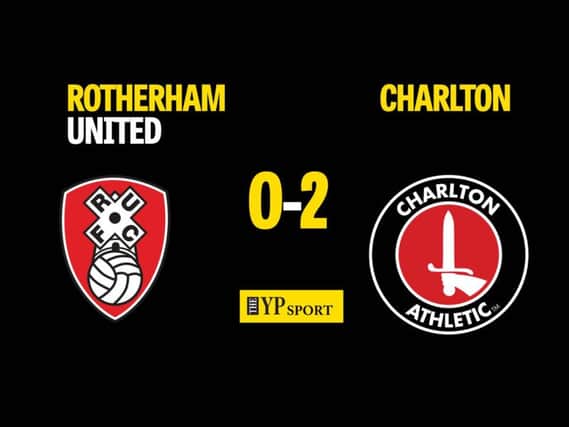 Rotherham 0-2 Charlton