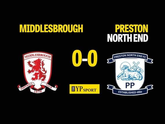 MIddlesbrough 0-0 Preston North End