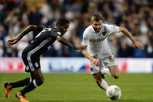 Part of plans: Leeds plan to keep wanted winger Stuart Dallas. 
Picture: Bruce Rollinson