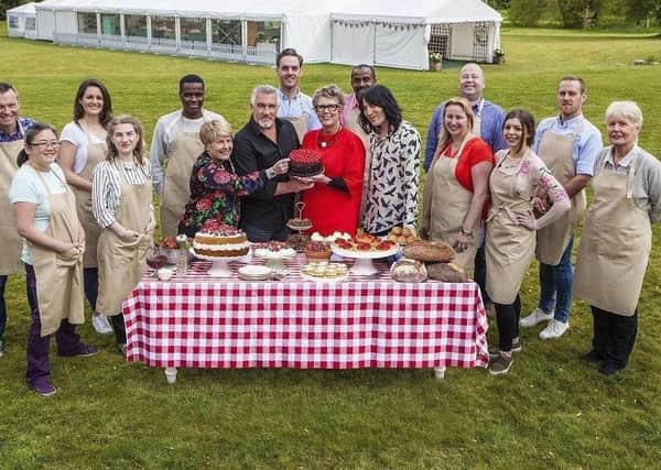 The new line-up for The Great British Bake Off which screened on Channel 4 for the first time last night. (PA).