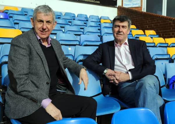 Yorkshire Carnegie executive president Ian McGeechan (left) and chairman David Dockray.