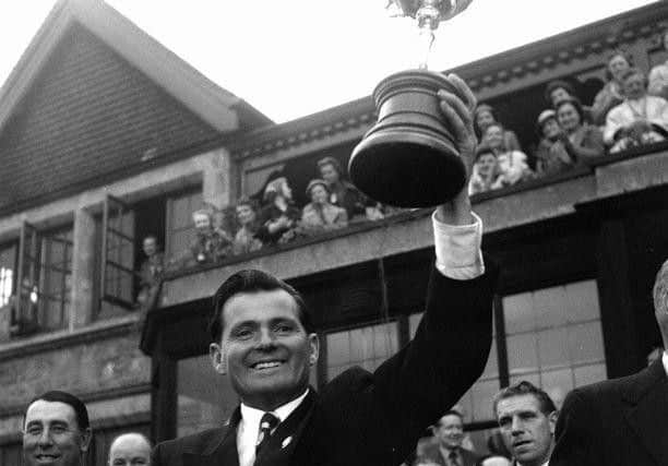 Dai Rees, captain of Great Britain & Ireland's winning team in the 1957 Ryder Cup at Lindrick.