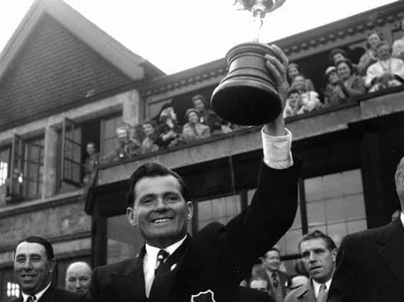 Dai Rees, captain of Great Britain & Ireland's winning team in the 1957 Ryder Cup at Lindrick.