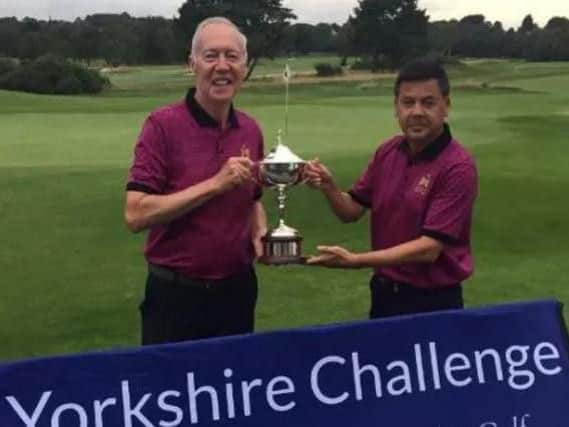 Knaresborough's Kevin Walsh and Gary Young,e the 2016 Yorkshire Challenge champions