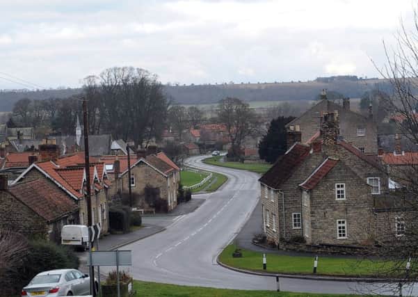 The North Yorkshire village of Hovingham. Picture by Gerard Binks.
