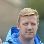 Axed: 
Guiseley  manager Adam Lockwood.