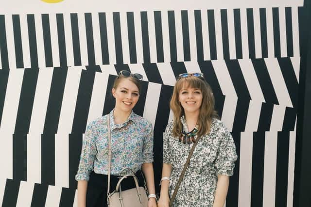Chloe and Abigail Baldwin, the twin sisters behind leeds-based print label Buttercrumble.