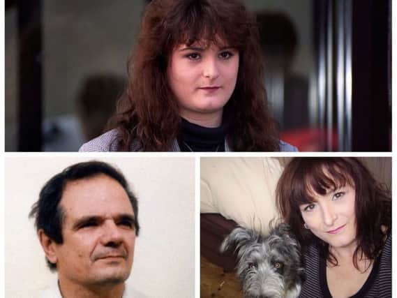 Stephanie Slater (pictured top and right), who was kidnapped by West Yorkshire-born killer Michael Sams (bottom left) in 1992, has died aged 50 following a battle with cancer.