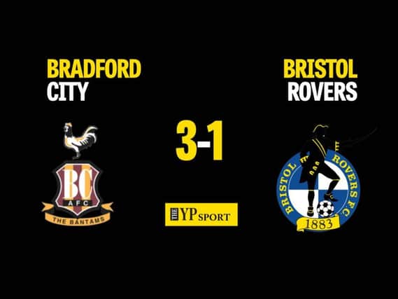 Bradford City 3 Bristol Rovers 1