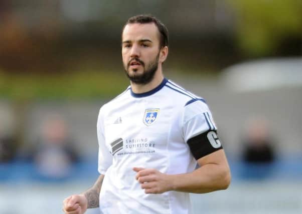 Guiseley captain Danny Lowe: Helped select the team.