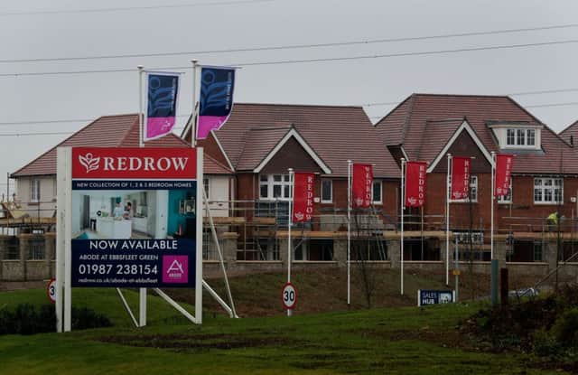 File photo of a Redrow homes development in Kent, as the housebuilder hailed a record set of results, defying fears over a housing market slowdown and a volatile political and economic environment. PRESS ASSOCIATION Photo. Issue date: Tuesday September 5, 2017. Photo:  Gareth Fuller/PA Wire