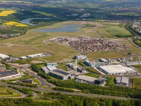 The Advanced Manufacturing Park (AMP) in Rotherham, the site of the former Orgreave Colliery, now employs 1,500 people.